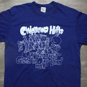 Vintage 80s Chippewa Hills Marching Band Sport-T By Stedman T-Shirt L